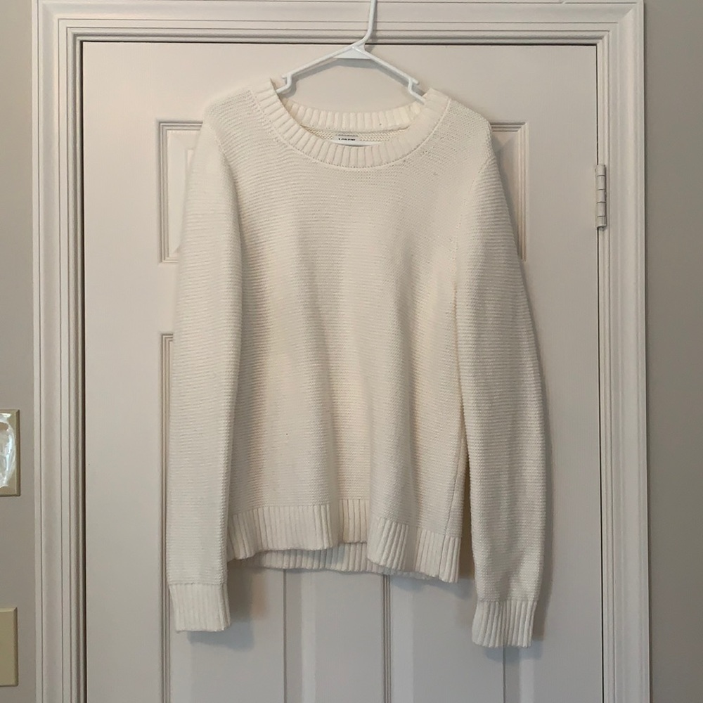 Jcrew, medium, white sweater
